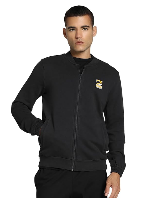 Puma Men's A-Line Coat (683802_Flat Dark Gray